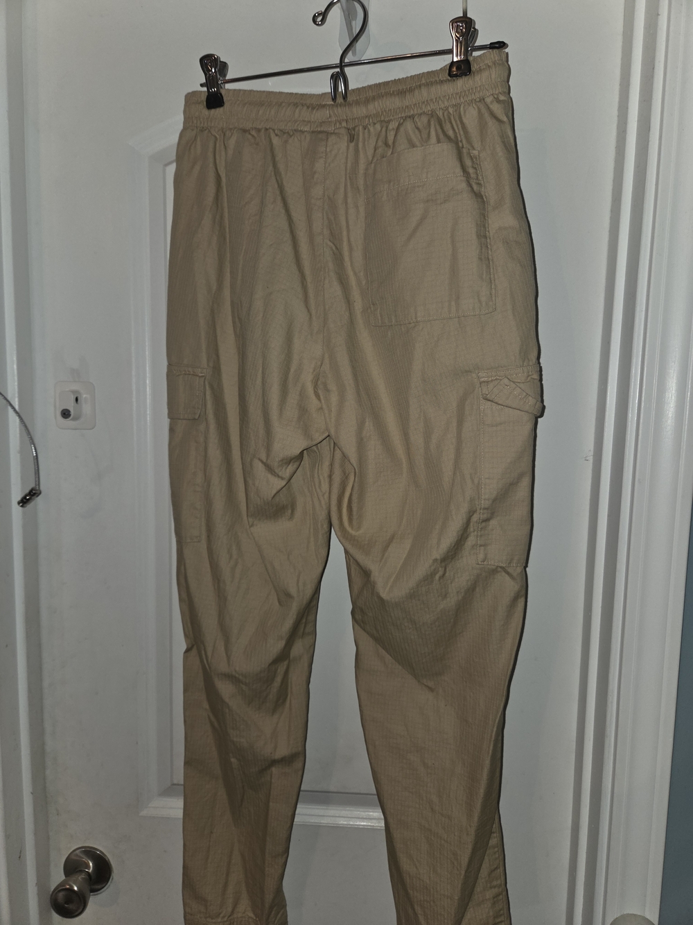 Adidas Beige Cargo Track Pants with Logo - Picture 5 of 5